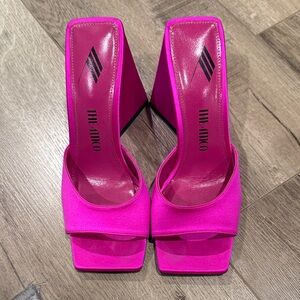 The Attico Fuchsia Heels